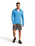 ICEBREAKER M 260 Quantum IV LS Zip Hoodie, Arctic velikost: M
