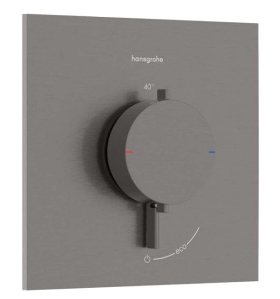 HANSGROHE - Ecostat Comfort E Termostatická baterie pod omítku, kartáčovaný černý chrom 33710340