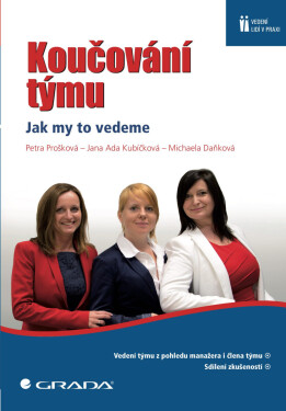 Koučování týmu - Michaela Daňková, Petra Prošková, Jana Ada Kubíčková