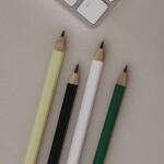 Eulenschnitt Sada tužek Heart Green – set 4 ks, zelená barva, dřevo