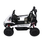 Mamido Dětské elektrické autíčko Buggy SPEEDY 4x200W 24V bílé