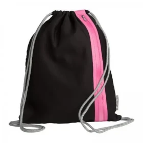 Pagna Go černá/tmavě růžová / Sportovní taška / bavlna, polyester / 46x36 cm / 6 l (99522-34)
