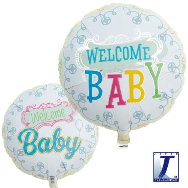 Balónek Welcome Baby 35 cm Balónek Welcome Baby 35 cm
