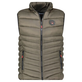 Pánská vesta vesta DB 096 M WY6178H/GN Khaki-Tmavě zelená - Geographical Norway XL khaki-tm.Zelená