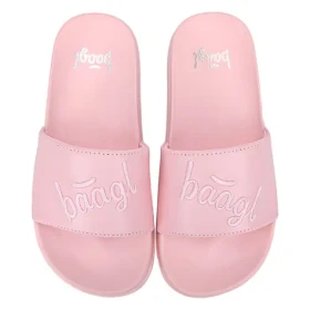 BAAGL Pantofle Logo Pink / vel. 33