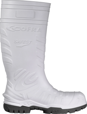 Holínky Cofra SAFEST WHITE S5S CI FO SR Velikost boty: 41, Bílá