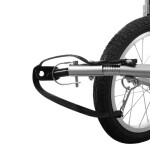 Malatec ML 14746 Vozík za kolo jogger 3v1 LED černošedý