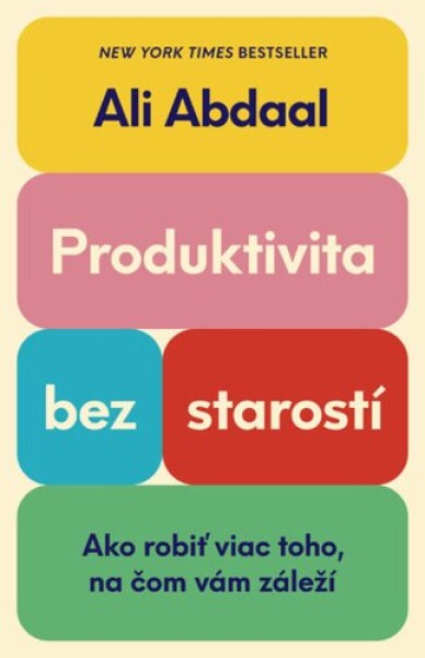 Produktivita bez starostí - Ali Abdaal