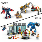 LEGO LEGO® | Marvel 76320 Iron Man a War Machine vs. Hammerovy Drony