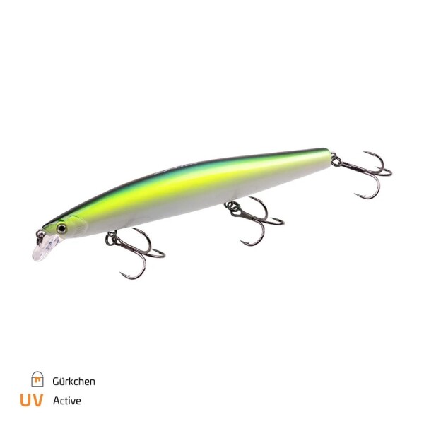 Zeck Wobler Zander Laufer 125 - Gurkchen,Zeck Wobler Zander Laufer 125 - Gurkchen
