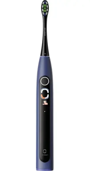 Oclean X Lite tmavě modrá / Sonický zubní kartáček / síťové napájení (X Lite granatowy)