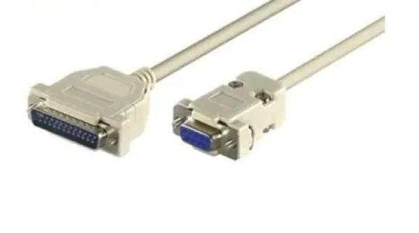 MicroConnect sériový kabel RS-232, D-SUB 25-pin (M) - D-SUB 9-pin (F) 3m šedá (IBM029)