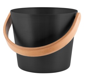 Hliníkové vědro Rento s uchem, černá