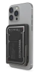 Skinarma Nexus Mecha černá / Powerbanka / MagSafe / stojánek / 5000 mAh / USB-C PD 20W (Skin000328)