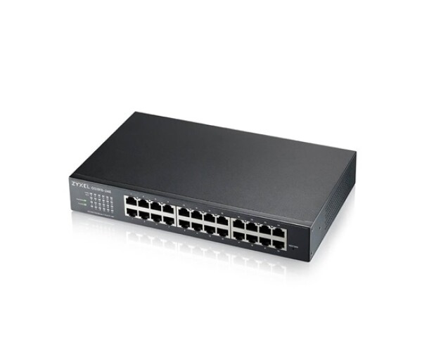 Zyxel GS1915-24E, 24-port GbE Smart hybrid mode Switch, standalone or NebulaFlex Cloud, rackmount, fanless EDF_311971
