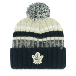 47 Brand Pánská zimní čepice Toronto Maple Leafs NHL Long Range ’47 CUFF KNIT Natural