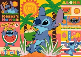 Trefl - Puzzle - LiloStitch: Dovolená se Stitchem
