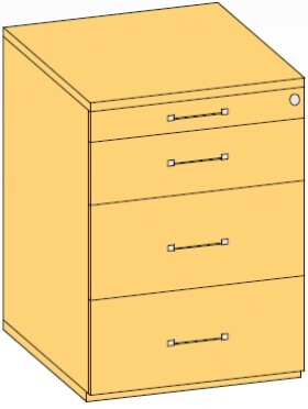 BBP Orga Aer K4 540 :: celovýsuv-tlumení-kov (158529)