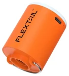 Flextail Tiny Pump X oranžová / Přenosná vzduchová pumpa / tlak 3,5 kPa / LED svítilna (Tiny Pump X-O)