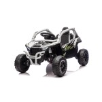 Mamido Dětské elektrické autíčko Buggy Kawasaki TERYX KRX1000 24V šedé