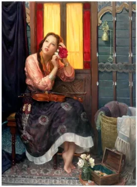 ANATOLIAN Puzzle Karmínová růže