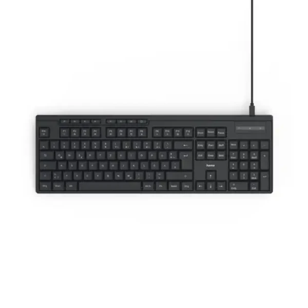 Hama CK-200 klávesnice černá / drátová / USB-A/C / 1.8m / CZ SK (173052)