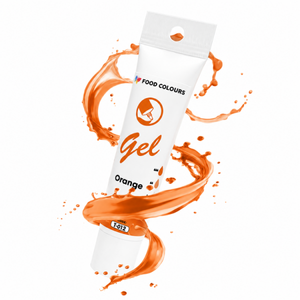 Gelová barva tuba Food Colours Orange (30 g)