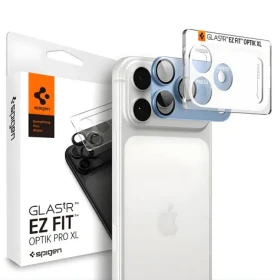 Spigen Optik Pro XL světle modrá / Ochranné sklo fotoaparátu / Apple iPhone 18 Pro Max / EZ Fit (AGL12041)
