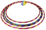 SPORTO Hula Hop obruč pruhovaná / 82cm/76cm/72cm/66cm (M60464)