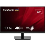 32" Viewsonic VA3208-4K-HD černá / Monitor / VA / 3840 x 2160 / 60 Hz / 4ms / 300cd-m2 / 2x HDMI / DP / VESA (VA3208-4K-HD)