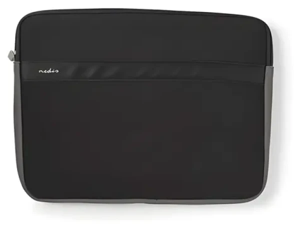 Nedis NBSE15100BK černá/antracitová / Pouzdro na notebook / 15 - 16" / neopren (NBSE15100BK)