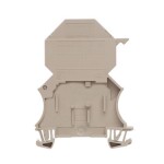 Weidmüller 1119820000 jisticí řadová svorka šroubovací Tmavě béžová 25 ks