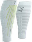 Kompresní lýtkové návleky Compressport R2 Aero - WHITE/PRIMROSE Velikost: T4 (42-46 cm obvod lýtka)