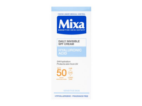 Mixa neviditelný denní krém SPF 50, 50 ml