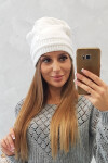 Dámská čepice Kaja K339 bílá UNI