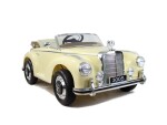 Mamido Elektrické autíčko Mercedes Benz 300S béžové