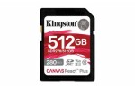 Kingston Canvas React Plus V60 SD 512GB / UHS-II / V60 / U3 / Class 10 (SDR2V6/512GB)