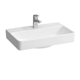 Laufen - Pro S Umyvadlo Compact, 60x38 cm, 1 otvor pro baterii, bez přepadu, bílá H8179590001561