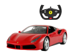 RASTAR Auto na dálkové ovládání R/C Ferrari 488 GTB 1:14 Rastar červené