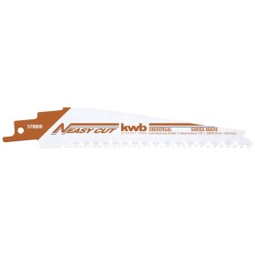 Kwb 578800 Pilový list pro pilu ocasku s dříkem Easy-Cut, použitelný pro všechny stavební materiály Délka řezacího listu 150 mm 1 ks