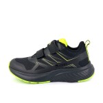 Dětské outdoorové boty na suchý zip Bugga SOLIS Black B00204-10 - 34