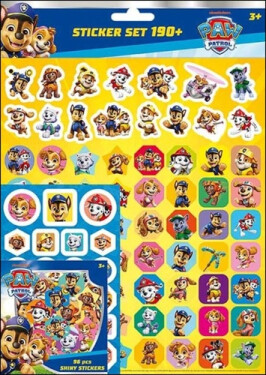 Tlapková patrola - Samolepkový set 190+
