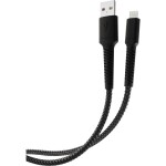 Delock USB 2.0 prodlužovací kabel plochý zahnutý [1x USB 2.0 zástrčka A - 1x USB 2.0 zásuvka A] 1.00 m černá oboustranně zapoji