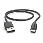 Hama černá / Nabíjecí kabel / USB-A - USB-C / 0,5 m / 480 Mbit/s / Rychlé nabíjení