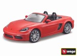 Bburago Plus Porsche 718 Boxster Orange