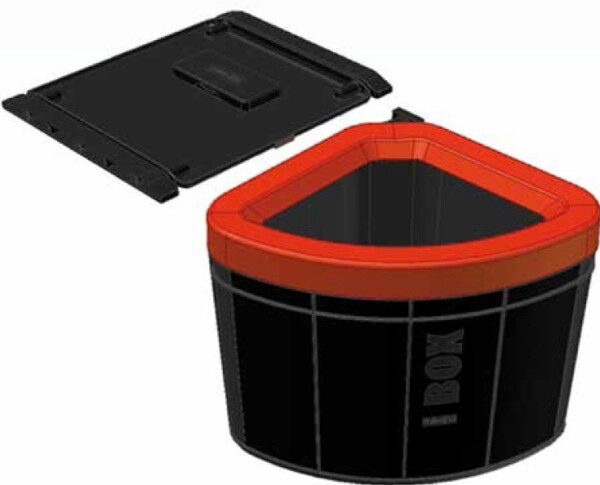 Franke vestavný odpadkový koš Solo 45 (83849)