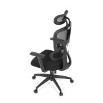 Kancelářská židle, houpací mechanismus, černá, KA-K2080 BK