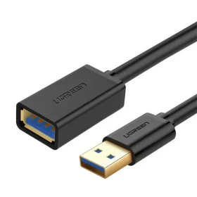 Ugreen prodlužovací kabel USB 3.0 (samice) - USB 3.0 (samec) černá / 1m (10368B)