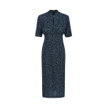 Benedict Harper Dress Lara Navy Blue/Dots