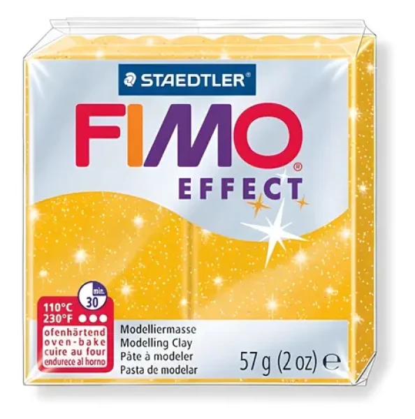 FIMO Modelovací hmota Effect zlatá třpytivá